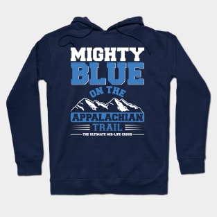 Mighty Blue design (white Mighty) Hoodie